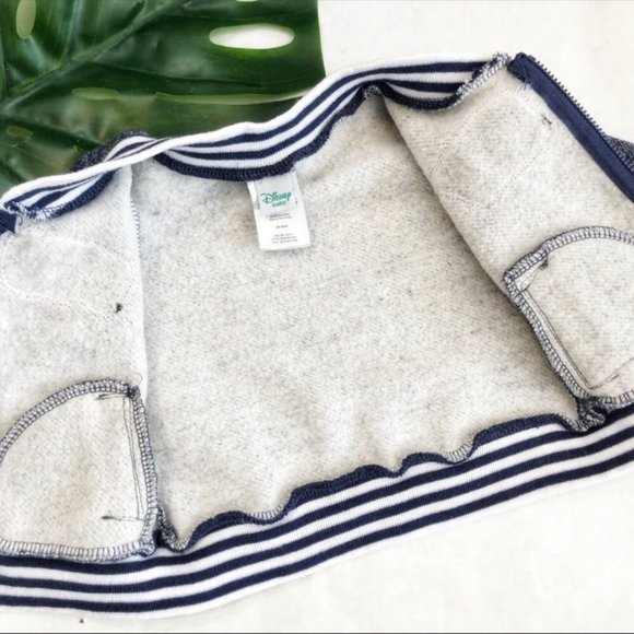 Disney Baby Mickey Mouse Varsity Jacket Size 0-3 Months EUC - Picture 7 of 9